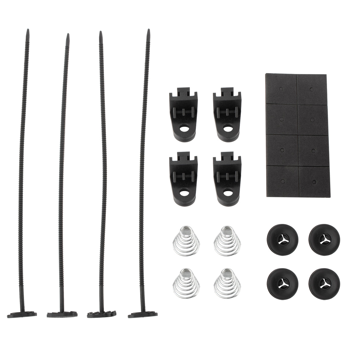 BOXI 10" Universal Electric Radiator Cooling Slim Fan 12V with Mounting Kit — product photo 7