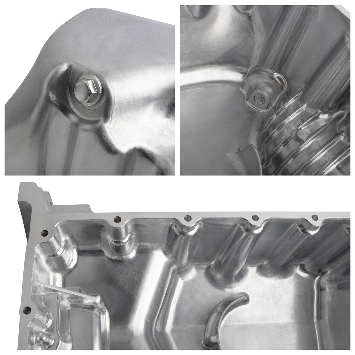 BOXI 264-485 Engine Oil Pan with Drain Plug Fits for Acura MDX 2003-2006 V6 3.5L — product photo 7