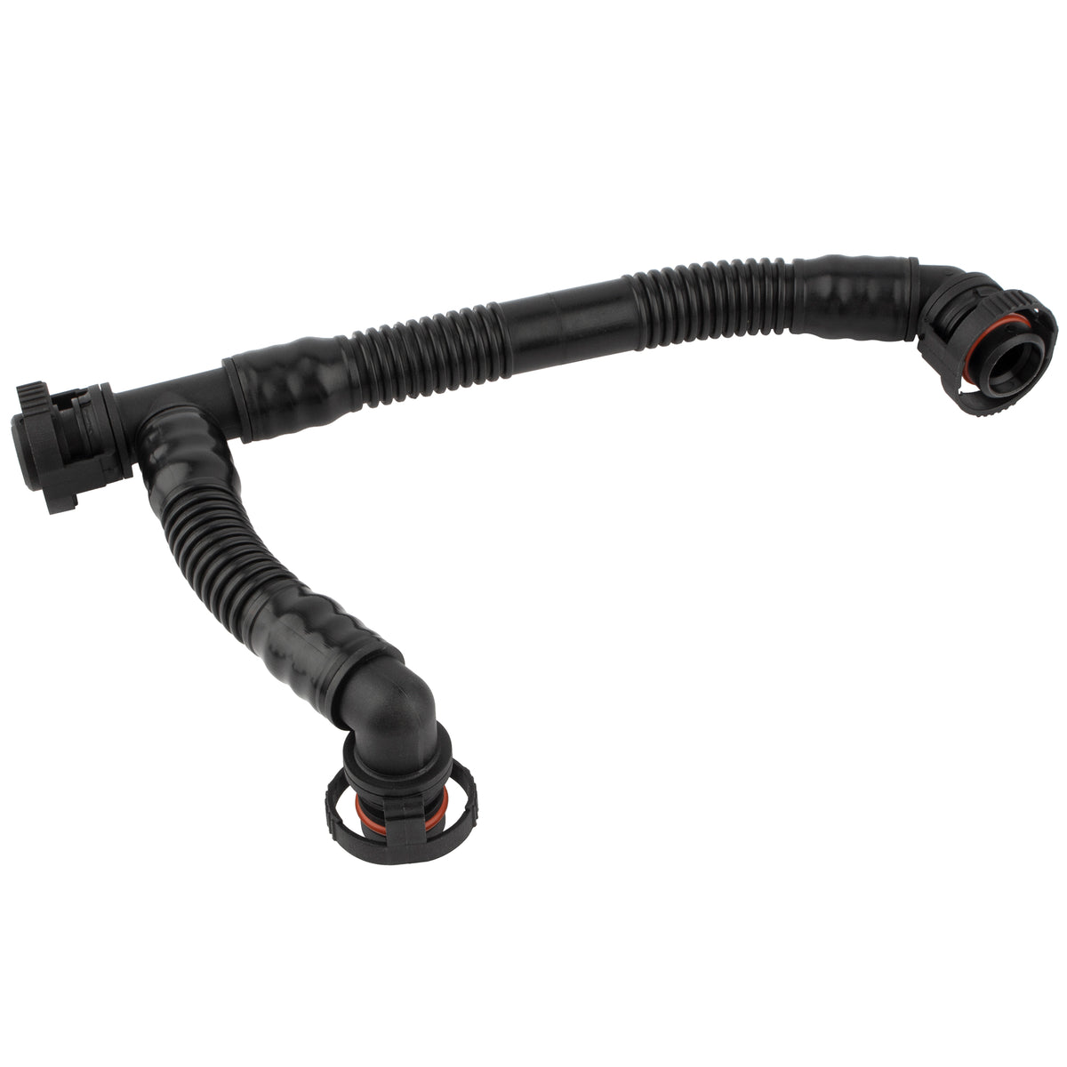 BOXI Crankcase Vent Valve Oil Separator with Breather Hose Kit Set Compatible for BMW N52 1 3 5 6 7 — product photo 4