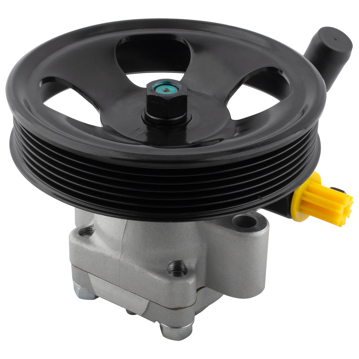 BOXI Power Steering Pump Compatible for Hyundai Santa Fe 2001 2002 2003 2004 2005 2006 Sport — product photo 7