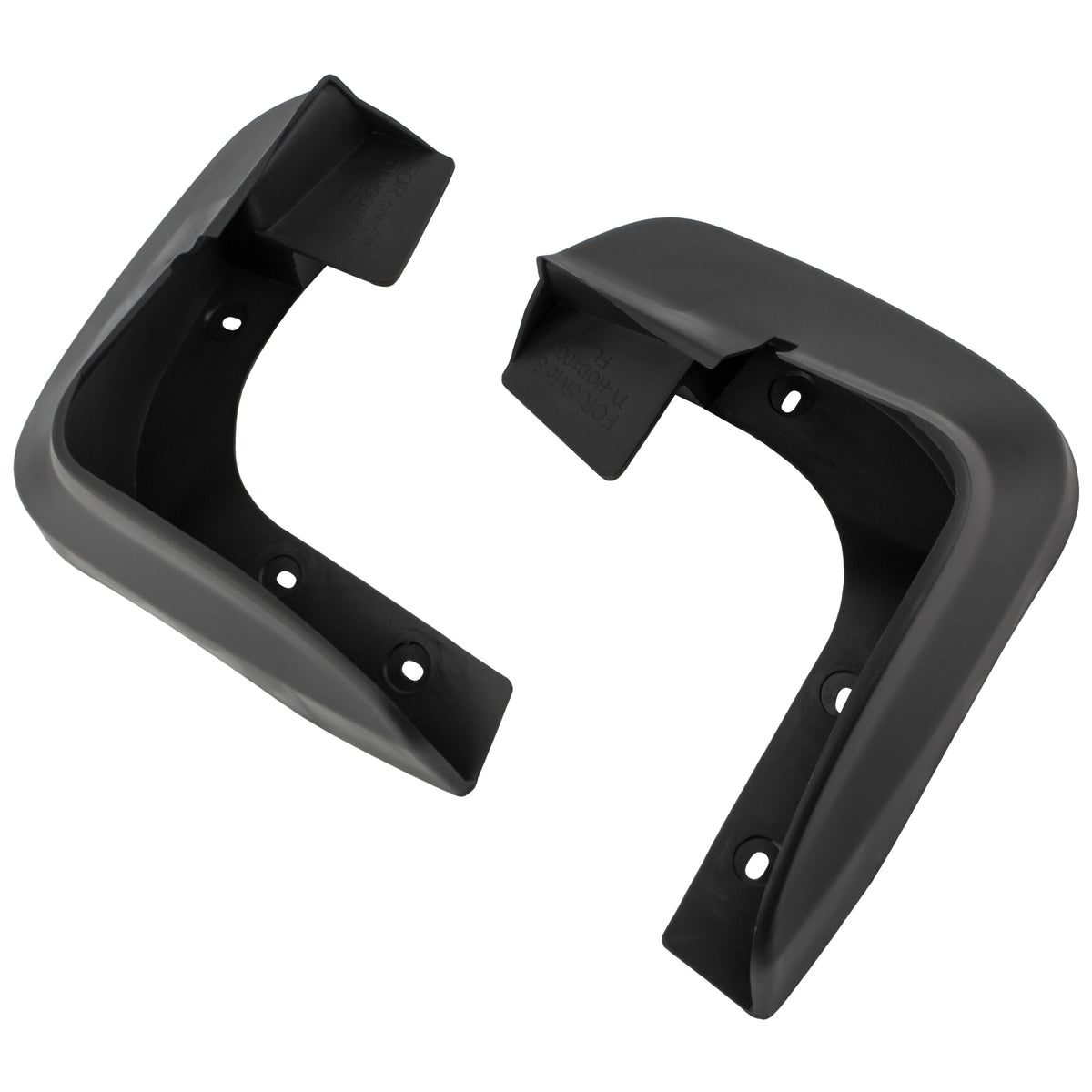 BOXI (Set of 4) Front and Rear Side Mud Flaps Splash Guards Mudflaps Fits for Honda Civic 2006 2007 — product photo 3