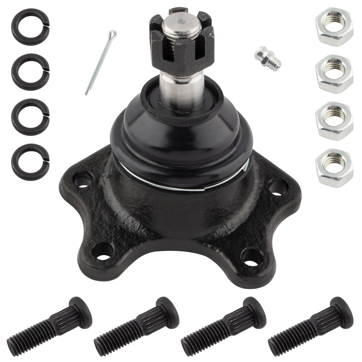 BOXI (Set of 8) Front Lower Upper Ball Joint Outer Tie Rods Pittman Arm Idler Arm Kit Fit — product photo 8