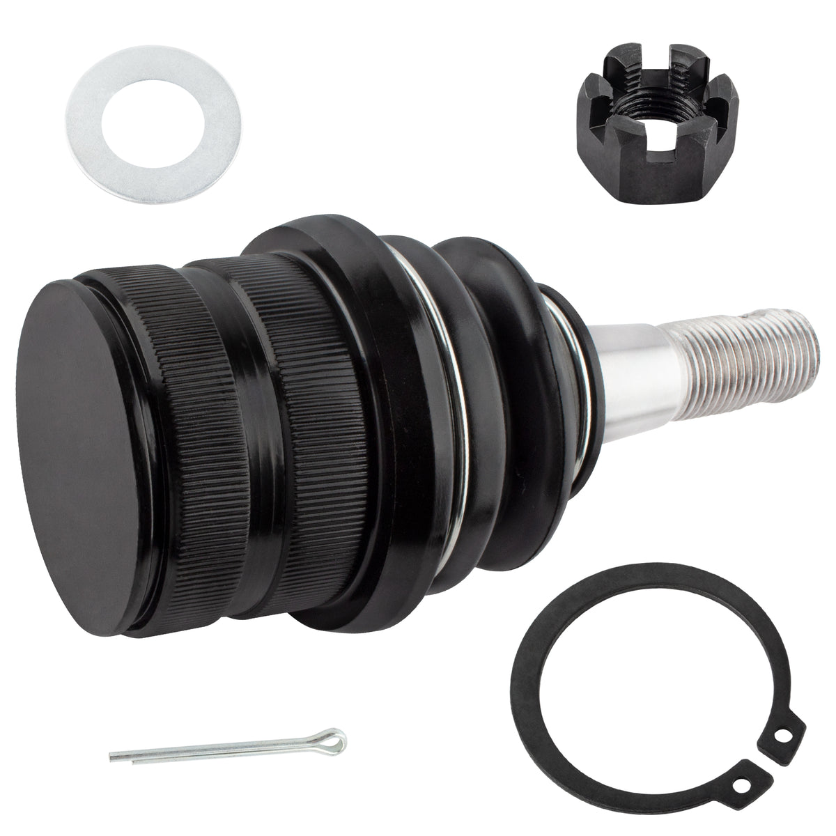 BOXI 4pc Front Lower Ball Joints + Outer Tie Rods Fit for Chrysler Aspen 2007-2009 — product photo 7