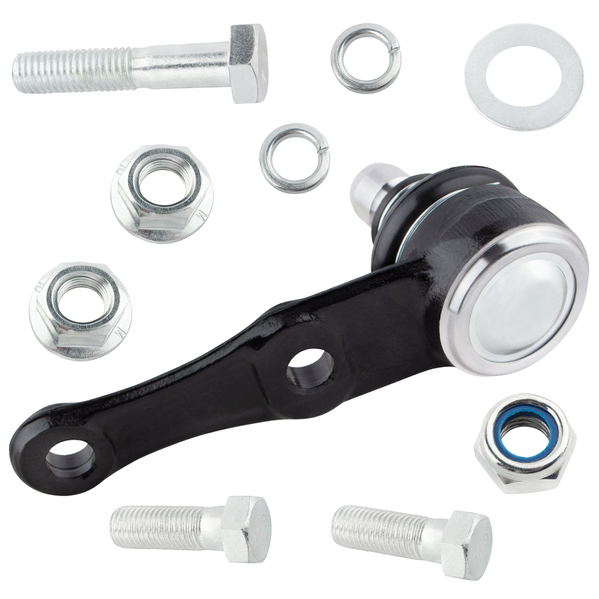 BOXI (Set of 6) Front Lower Ball Joints + Outer Tie Rod End Links + Stabilizer Sway Bar Links — product photo 7