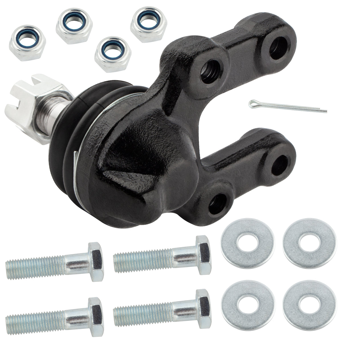 BOXI 8pcs Front Upper Lower Ball Joints & Inner Outer Tie Rods Fit for Nissan D21 1994 4WD — product photo 7