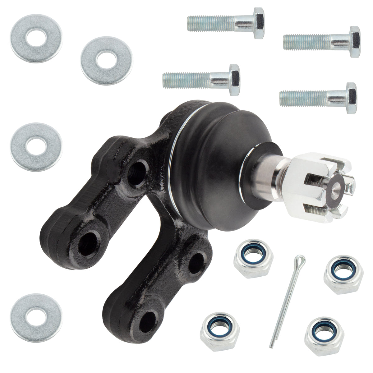 BOXI 2pc Front Lower Suspension Ball Joints Set Fit for Nissan 720 1983-1986 — product photo 7