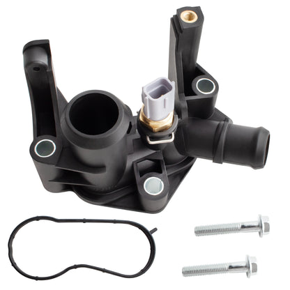 BOXI 902-230 Engine Coolant Water Outlet Fits for Ford Fiesta 2011 2012 2013 2014 2015 2016 2017 — product photo 2