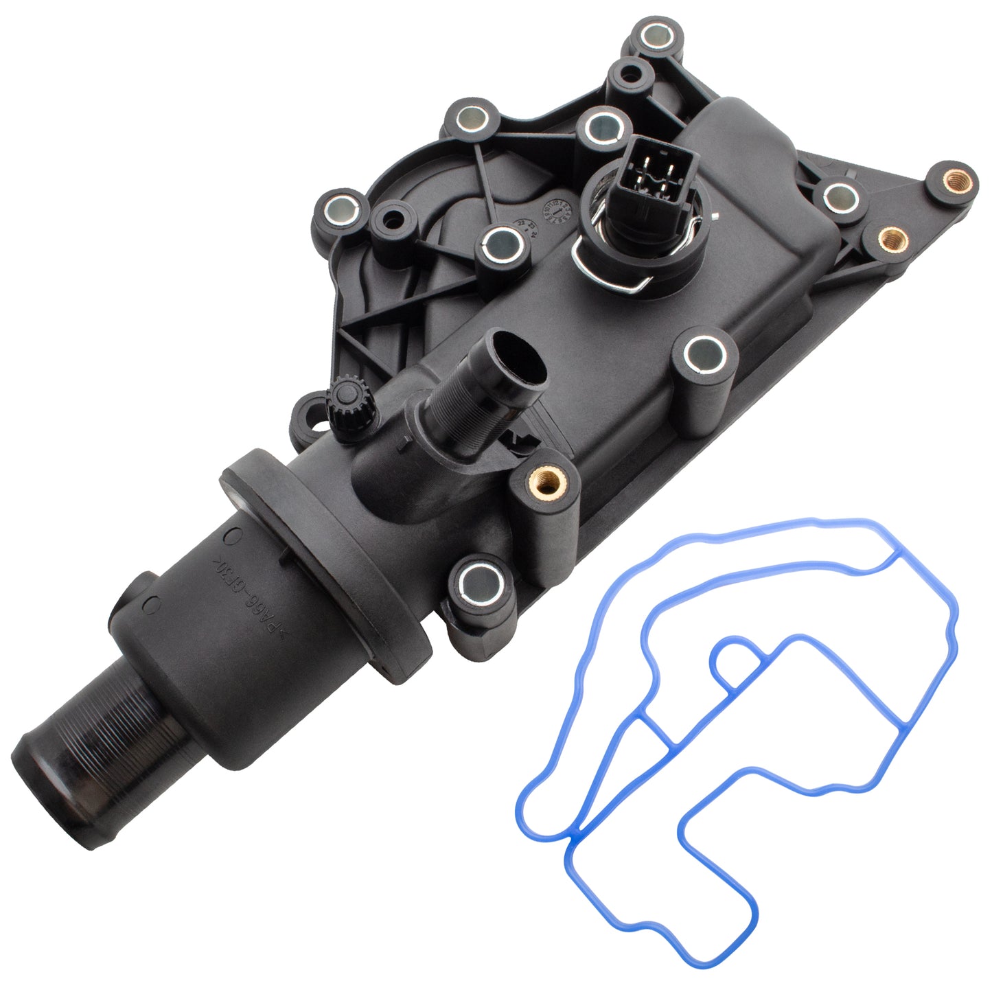 BOXI 902-789 Engine Coolant Thermostat Housing Assembly Fits for Renault Laguna Modus Grand Modus — product photo 2