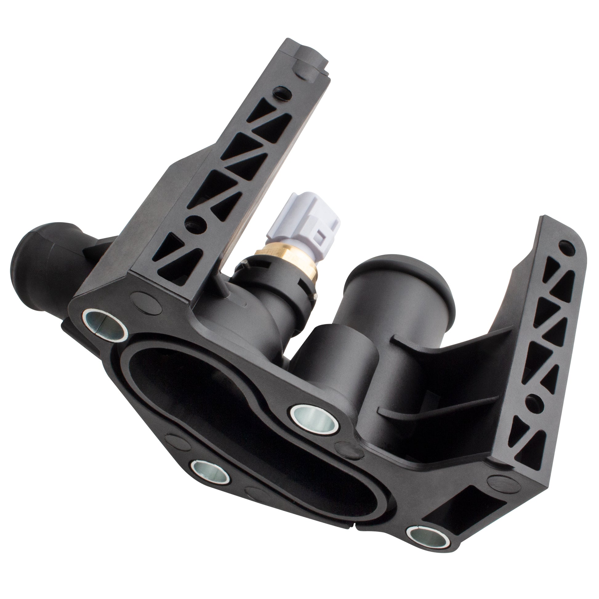 BOXI 902-230 Engine Coolant Water Outlet Fits for Ford Fiesta 2011 2012 2013 2014 2015 2016 2017 — product photo 5