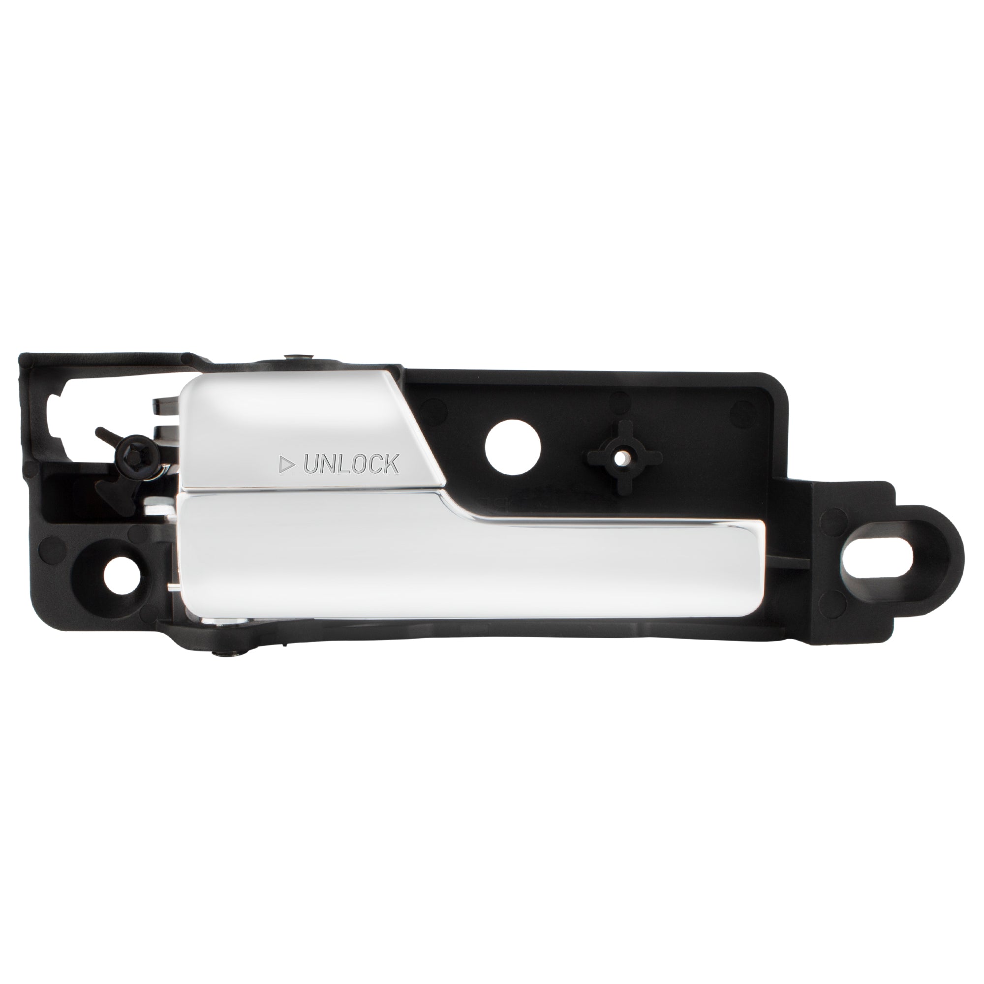 BOXI Interior Rear Left (Driver-Side) Chrome Door Handle For 2006-2012 Ford Fusion 2007-2012