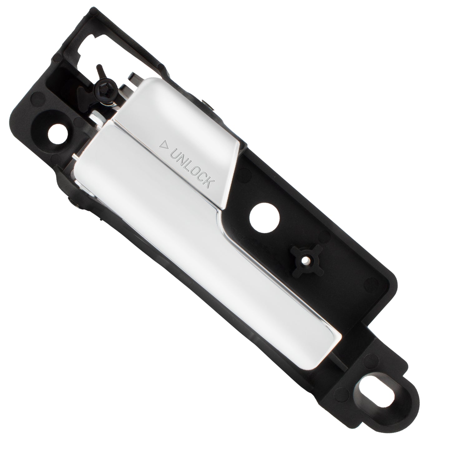 BOXI Interior Rear Left (Driver-Side) Chrome Door Handle For 2006-2012 Ford Fusion 2007-2012 — product photo 5