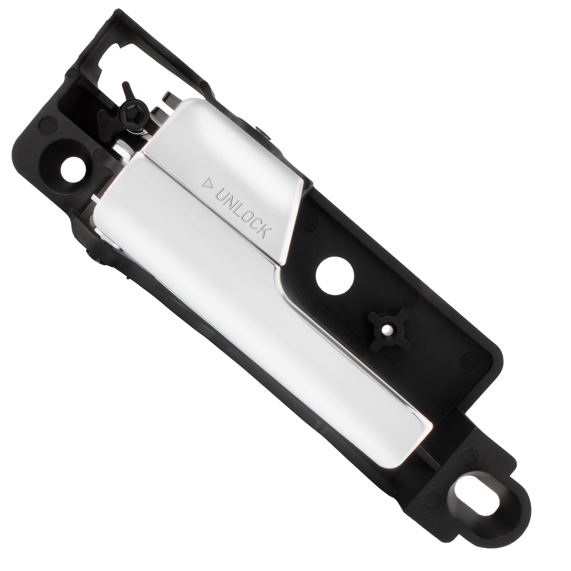BOXI Interior Rear Left (Driver-Side) Chrome Door Handle For 2006-2012 Ford Fusion 2007-2012 — product photo 5