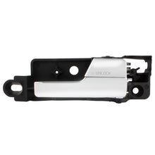 BOXI Interior Rear Right Passenger-Side Chrome Door Handle For 2006-2012 Ford Fusion 2007-2012