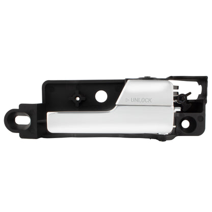 BOXI Interior Rear Right Passenger-Side Chrome Door Handle For 2006-2012 Ford Fusion 2007-2012