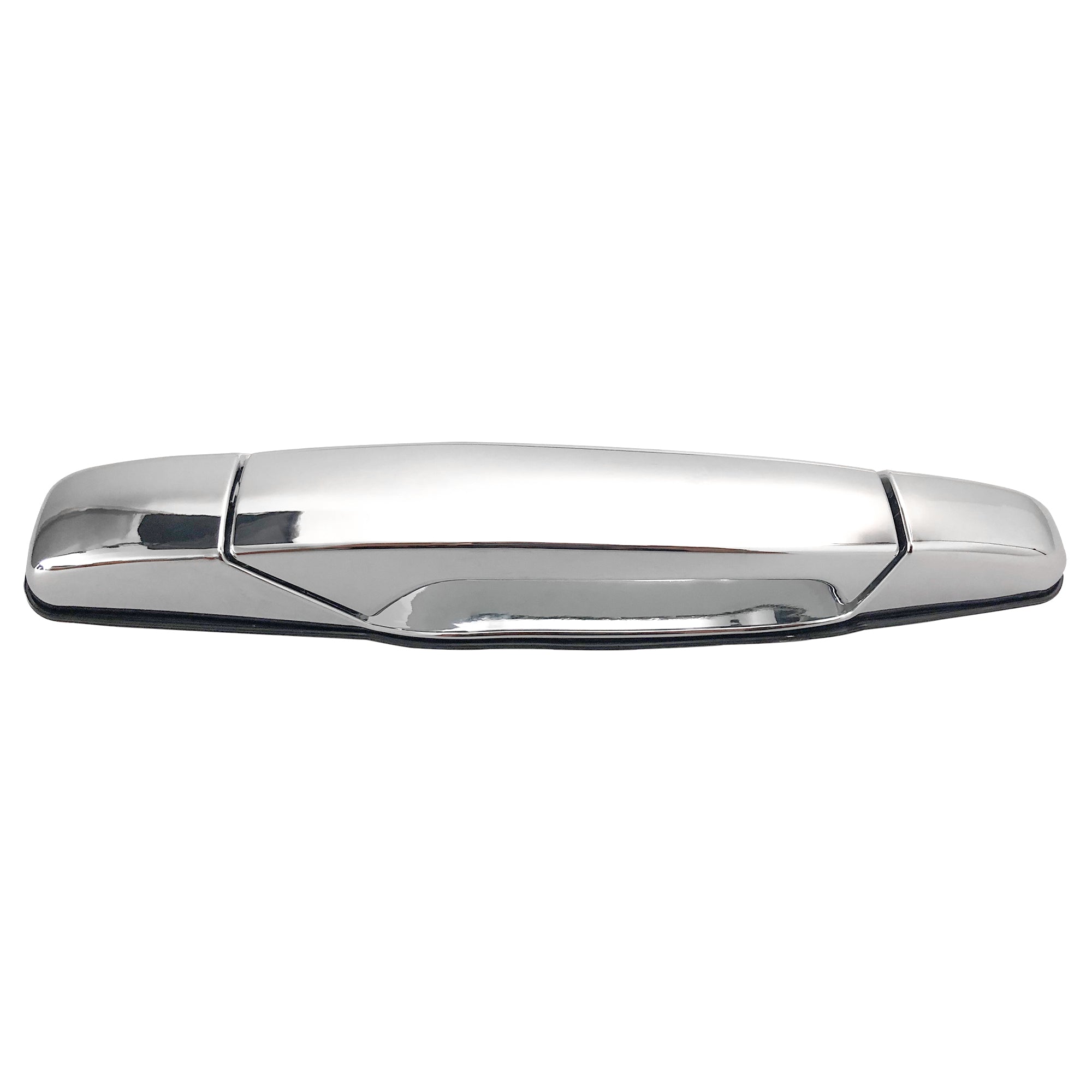 BOXI Exterior Chrome Door Handle Rear Left Driver Side Fits for 2007-2013 Chevy Avalanche Silverado