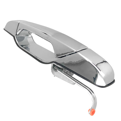 BOXI Exterior Chrome Door Handle Rear Left Driver Side Fits for 2007-2013 Chevy Avalanche Silverado — product photo 5