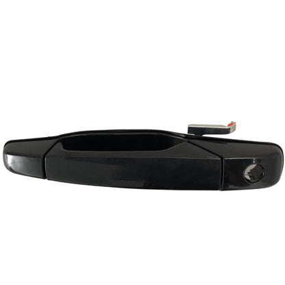 BOXI 80574 Black Exterior Door Handle Front Left Driver Side Fits for Chevy for GMC Pickup 2007