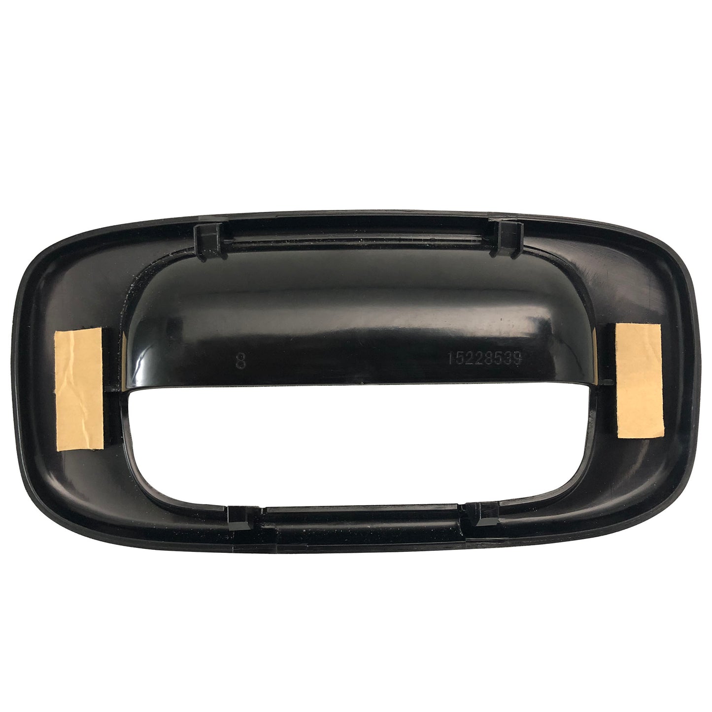 BOXI Tailgate Handle Bezel Trim Fits for 1999-2007 Chevy Silverado GMC Sierra 1500 2500 3500 Black — product photo 4