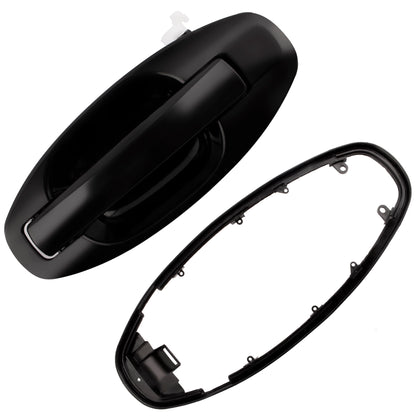 BOXI Rear Left Driver Side Exterior Outside Door Handle Fits for Hyundai Santa Fe 2001 2002 2003 — product photo 7