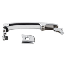 BOXI Exterior Chrome Door Handle Front Left Driver Side with Keyhole