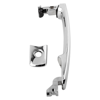 BOXI Exterior Chrome Door Handle Front Left Driver Side with Keyhole — product photo 2