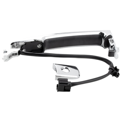 BOXI Exterior Chrome Door Handle Front Left Driver Side with Keyhole — product photo 2
