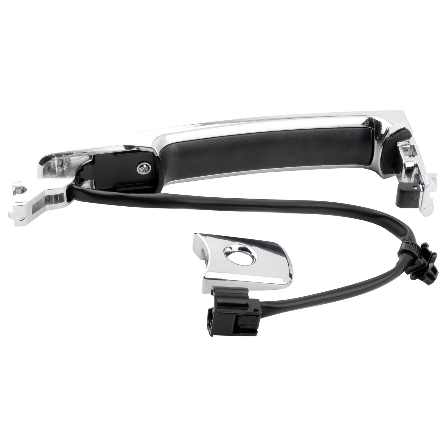 BOXI Exterior Chrome Door Handle Front Left Driver Side with Keyhole — product photo 3