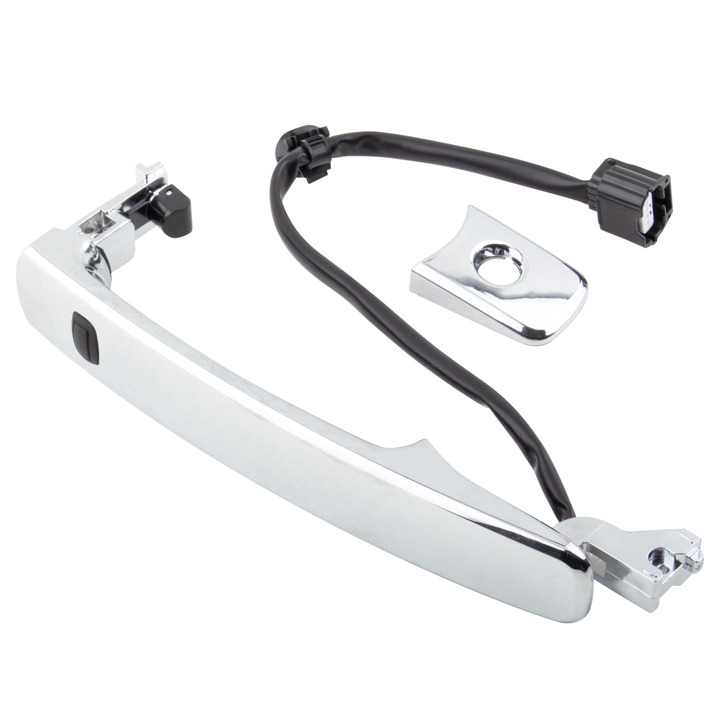 BOXI Exterior Chrome Door Handle Front Left Driver Side with Keyhole — product photo 5