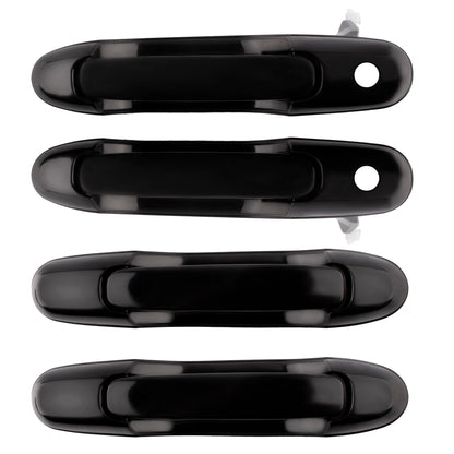 BOXI (Set of 4 Front & Rear Exterior Door Handles Fit for Toyota Sienna 1998 1999 2000 2001 2002 — product photo 2