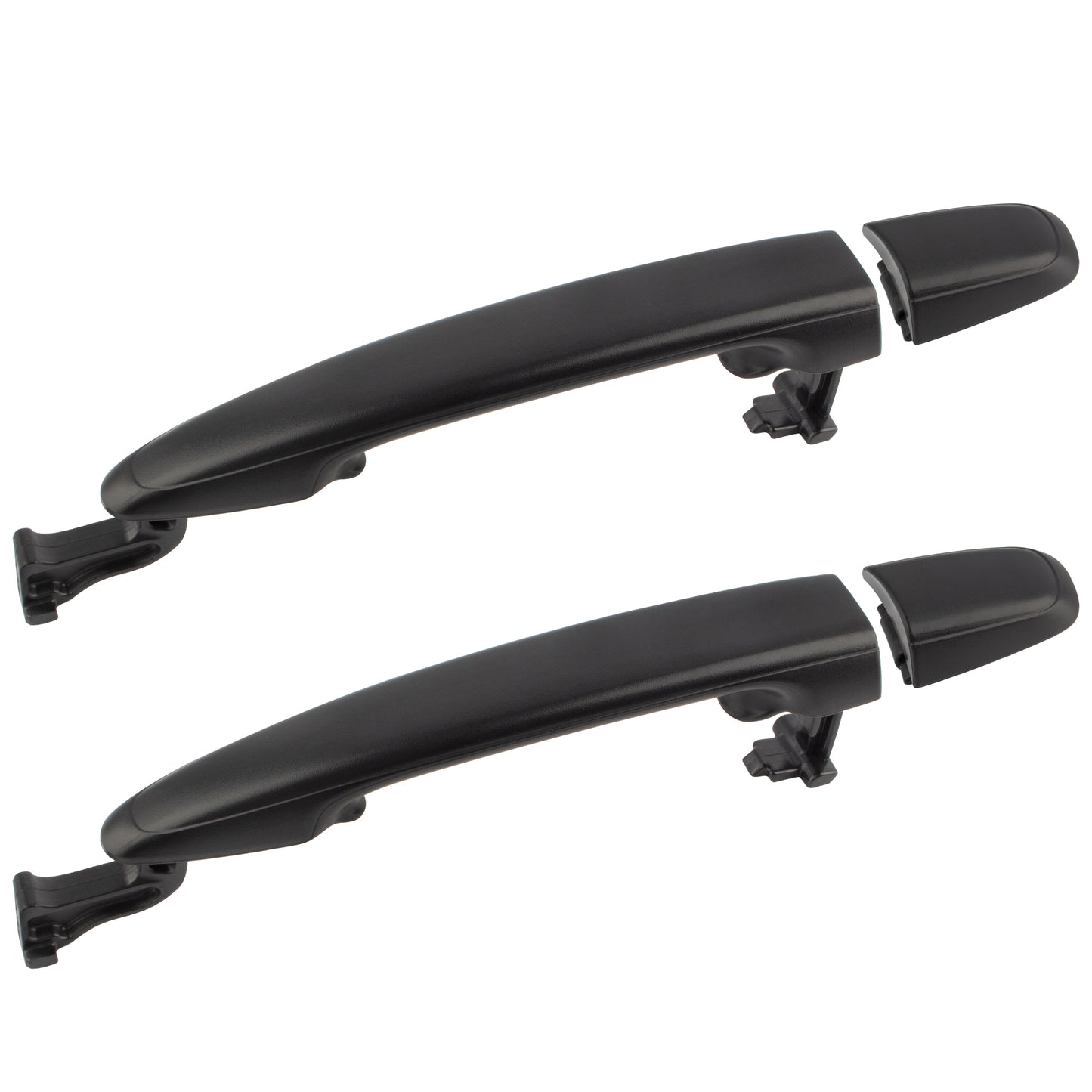 BOXI 2pcs 82496 Outside Exterior Rear Left & Right Sliding Door Handles fit for Toyota Sienna — product photo 2