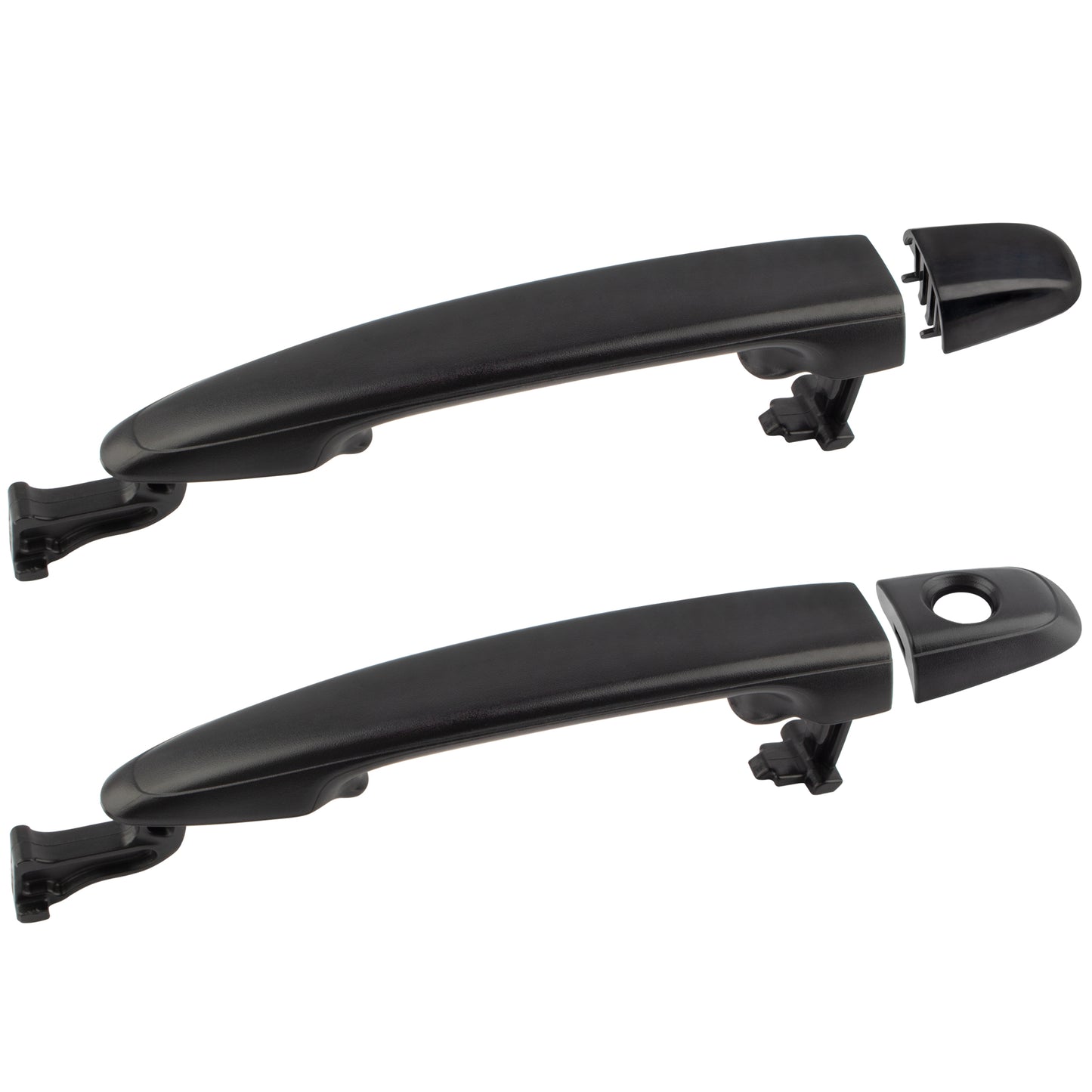BOXI Door Handles Exterior Compatible with 2004-2010 Toyota Sienna Front Rear Outside Left Driver