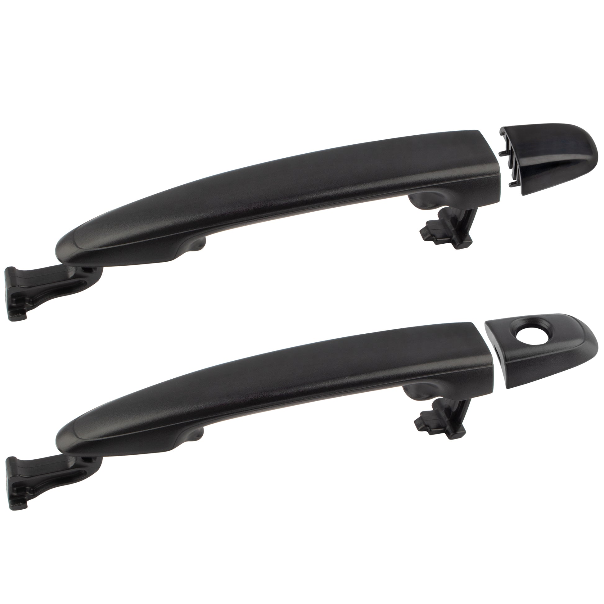 BOXI Door Handles Exterior Compatible with 2004-2010 Toyota Sienna Front Rear Outside Left Driver
