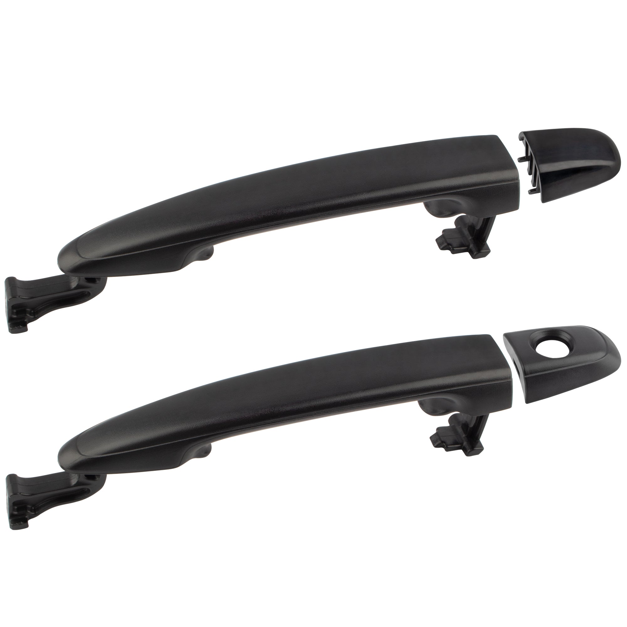 BOXI Door Handles Exterior Compatible with 2004-2010 Toyota Sienna Front Rear Outside Left Driver
