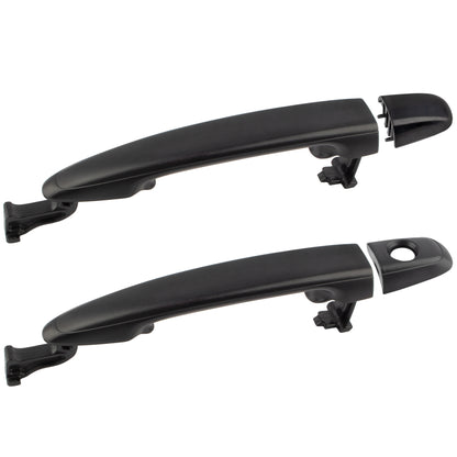 BOXI Door Handles Exterior Compatible with 2004-2010 Toyota Sienna Front Rear Outside Left Driver