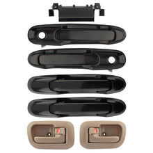 BOXI Set of 7 Exterior Interior Front Rear Left Right Side+Tailgate Door Handles fit for Toyota