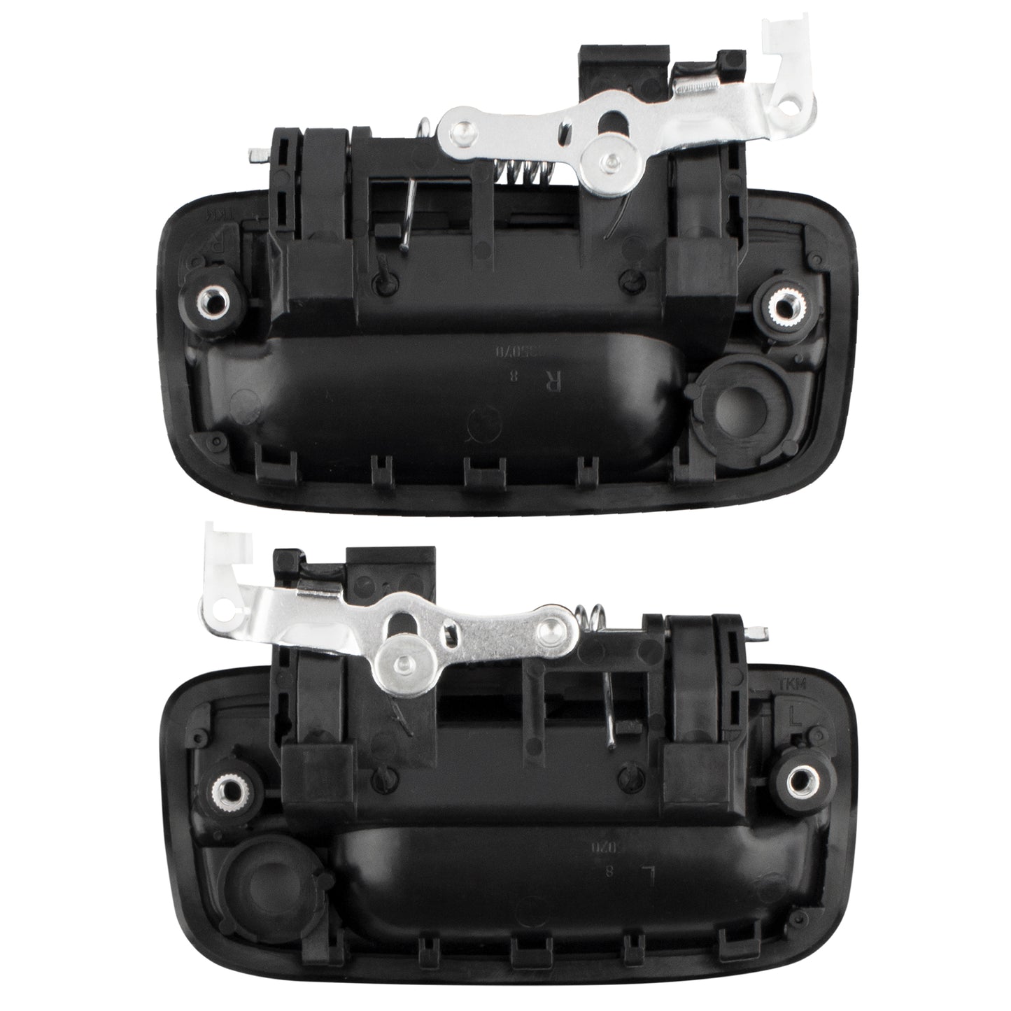 BOXI Exterior Door Handle Front Left & Right Pair with Key Hole - Replacement for 1995-2004 Toyota — product photo 2
