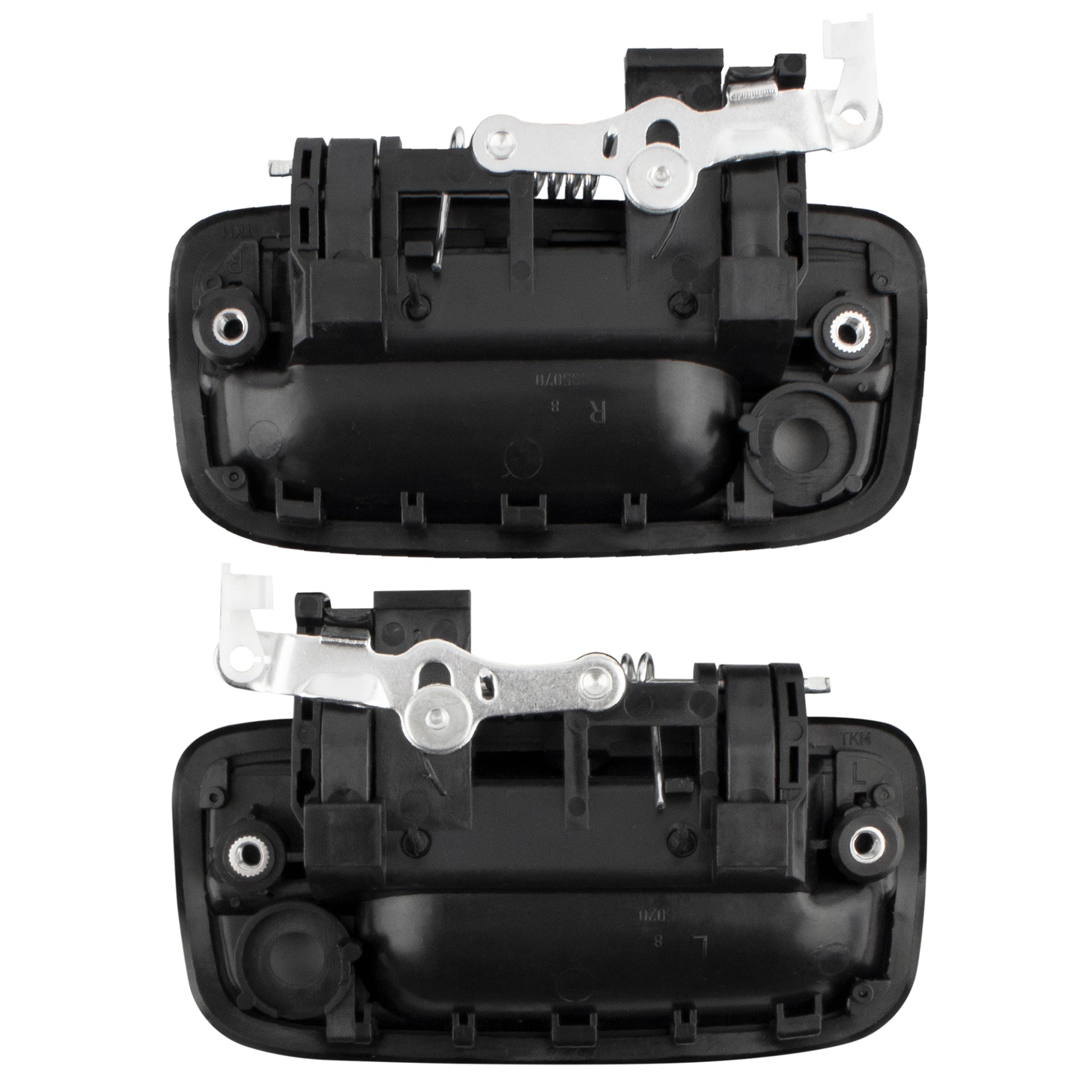 BOXI Exterior Door Handle Front Left & Right Pair with Key Hole - Replacement for 1995-2004 Toyota — product photo 2