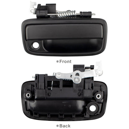 BOXI Exterior Door Handle Front Left & Right Pair with Key Hole - Replacement for 1995-2004 Toyota — product photo 4