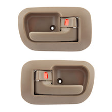 BOXI 2Pcs Interior Door Handle Inside Front Left Right Driver Passenger Side Replacement for 1998