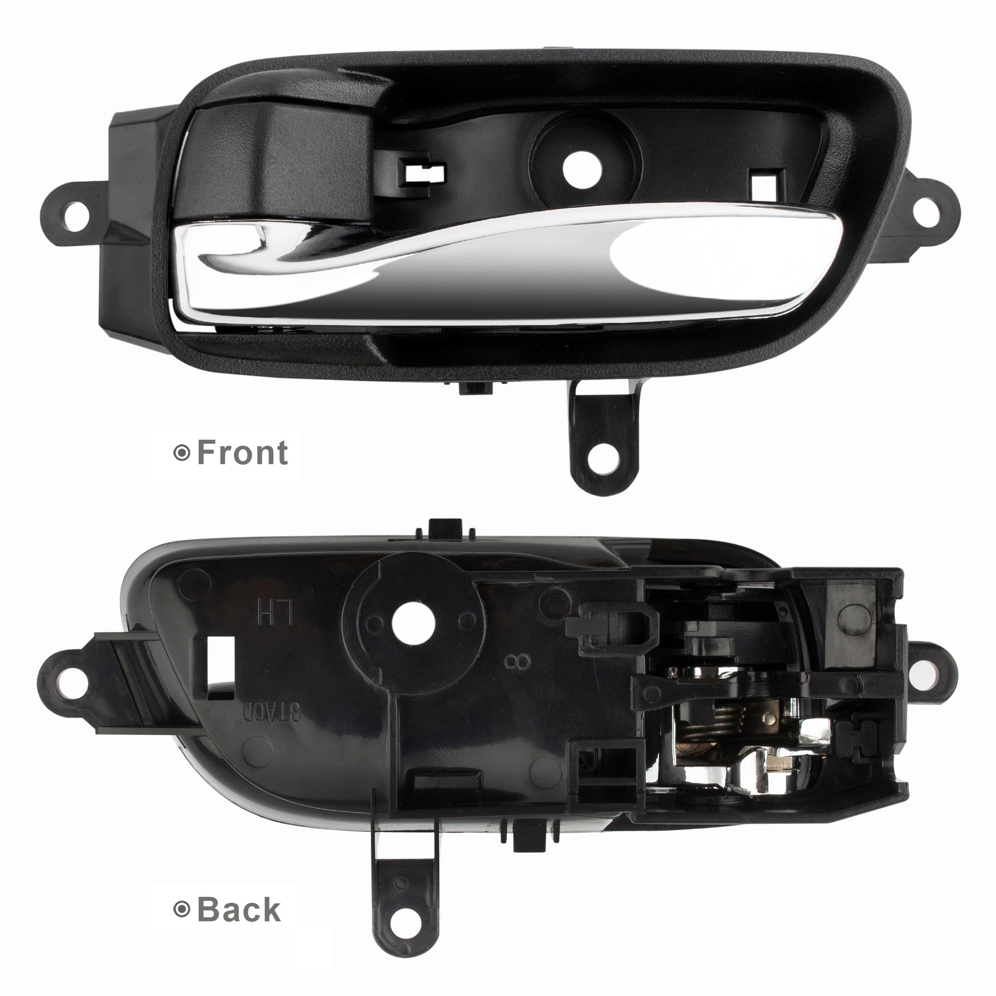 BOXI 2pcs Front/Rear + Left/Right Side Interior Door Handles for Nissan Altima Pathfinder Titan — product photo 3