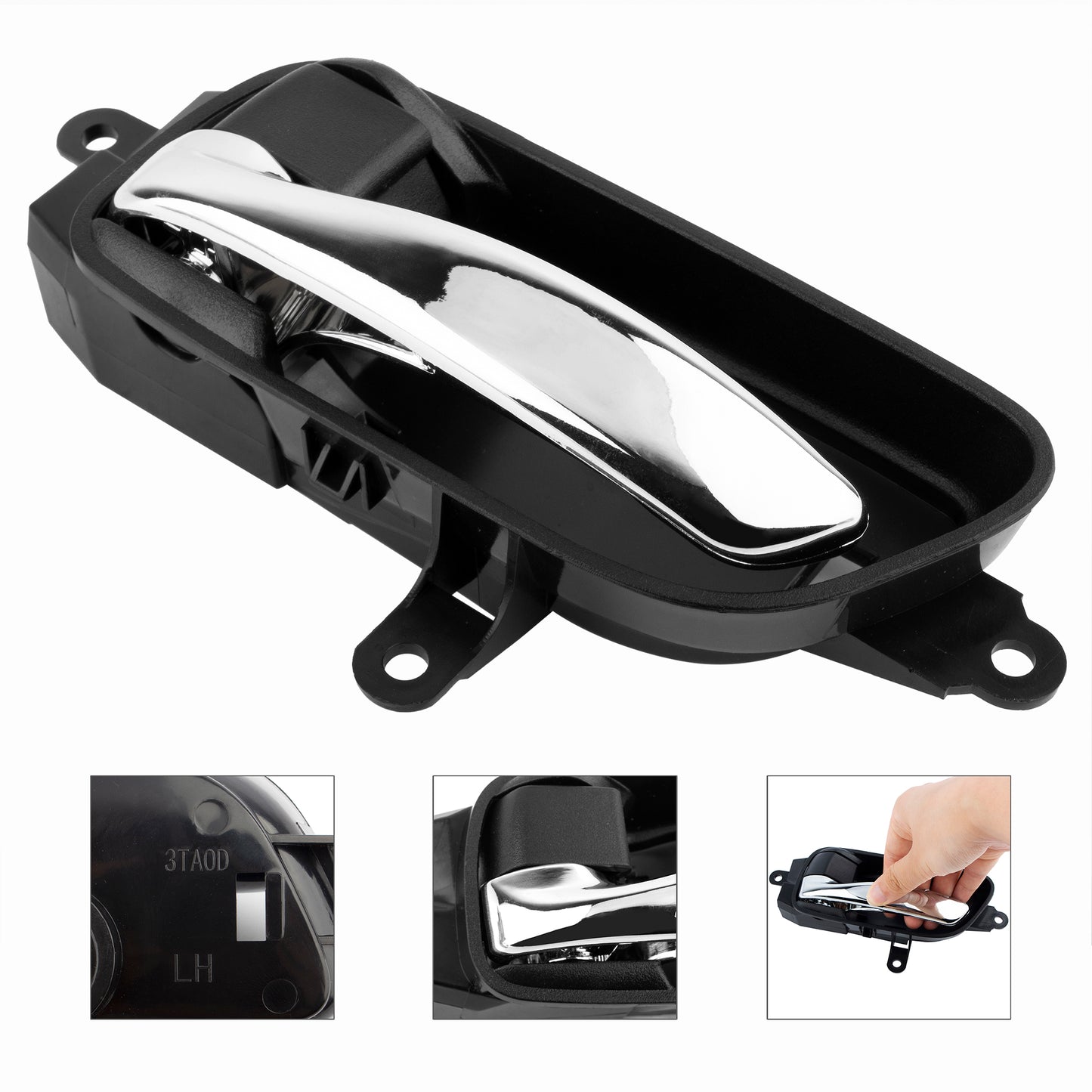 BOXI 2pcs Front/Rear + Left/Right Side Interior Door Handles for Nissan Altima Pathfinder Titan — product photo 7