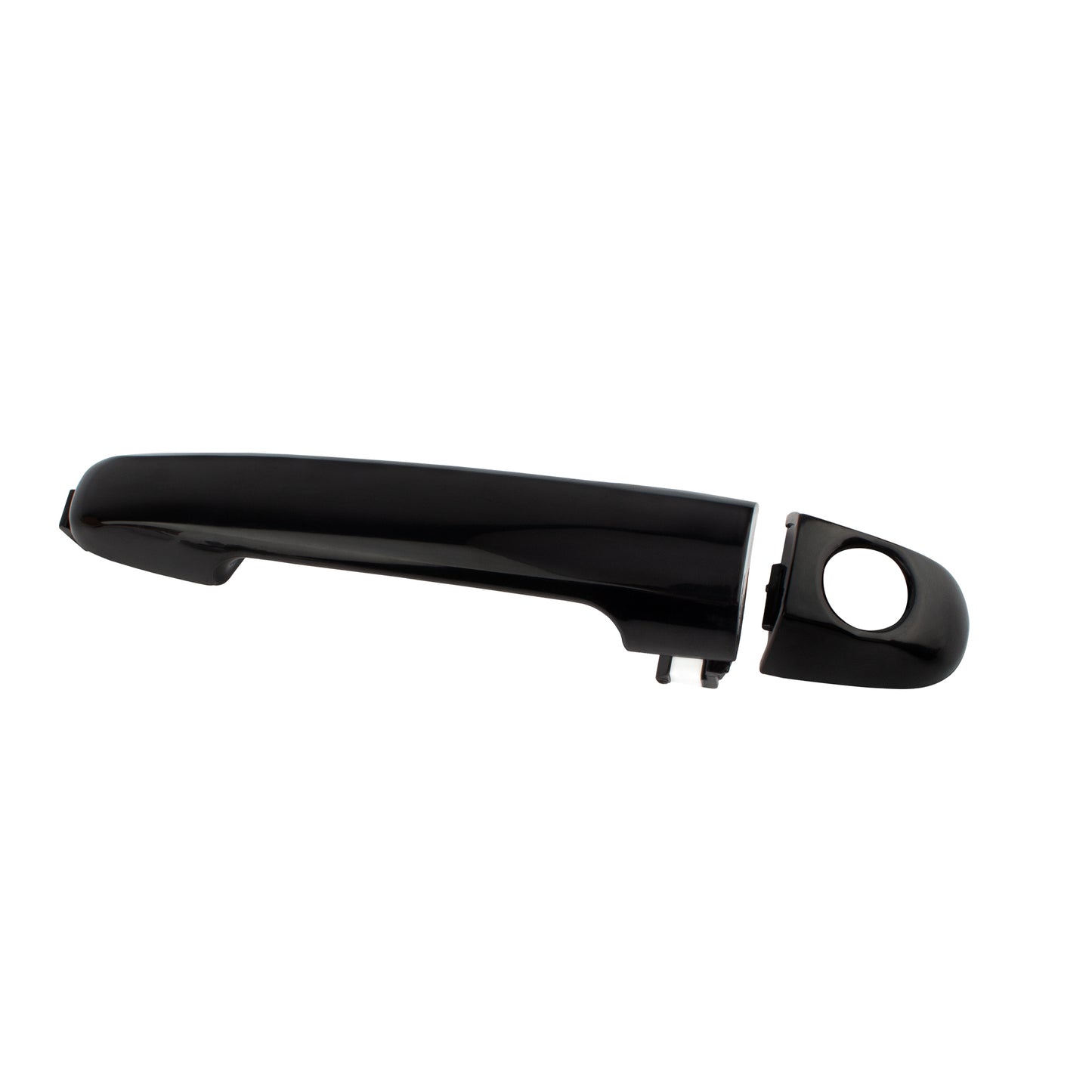 BOXI Front Left or Right Side Outer Exterior Door Handle with Keyhole Fit for Hyundai Elantra