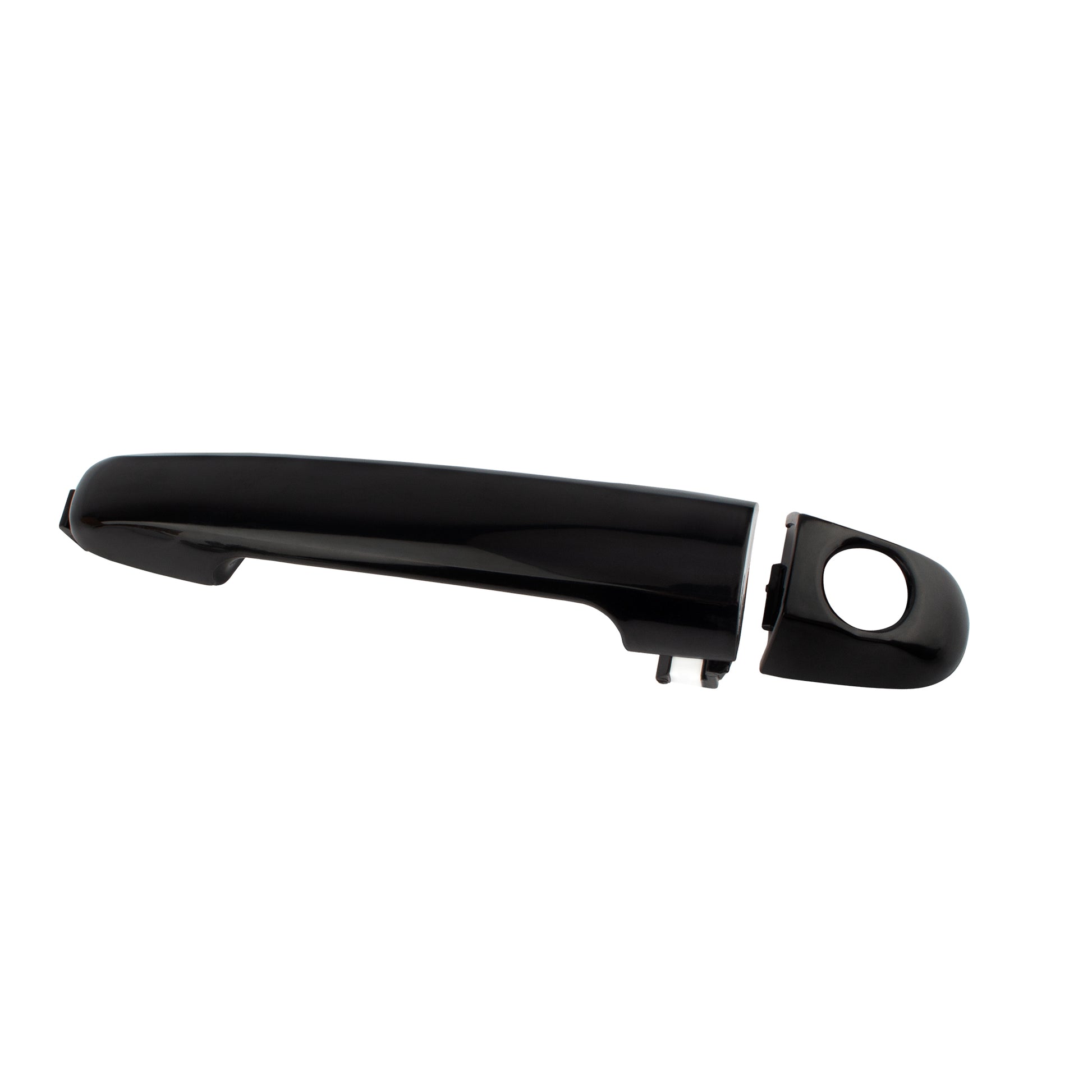 BOXI Front Left or Right Side Outer Exterior Door Handle with Keyhole Fit for Hyundai Elantra