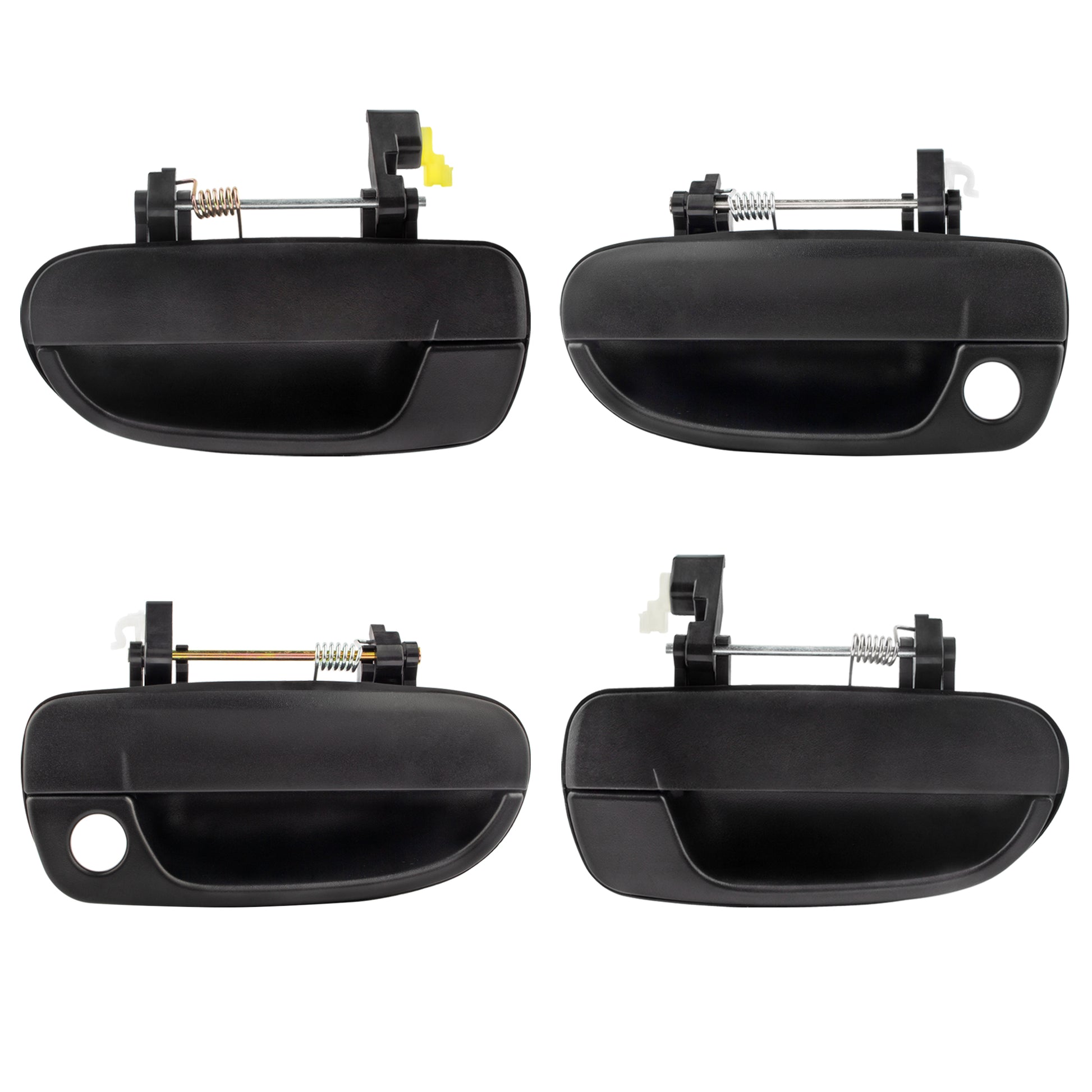 BOXI 8pcs Exterior Inside Interior Door Handles fit for Hyundai Accent 2000-06 Black 8261025000 — product photo 9