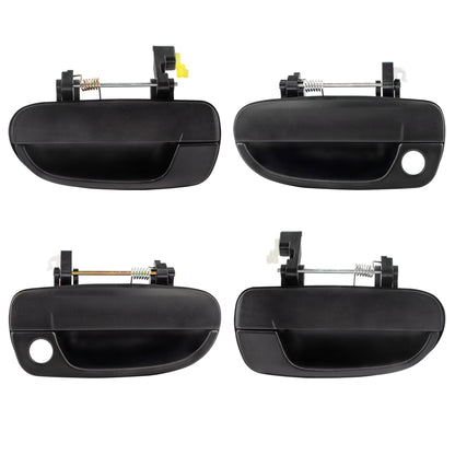 BOXI 8pcs Exterior Inside Interior Door Handles fit for Hyundai Accent 2000-06 Black 8261025000 — product photo 9