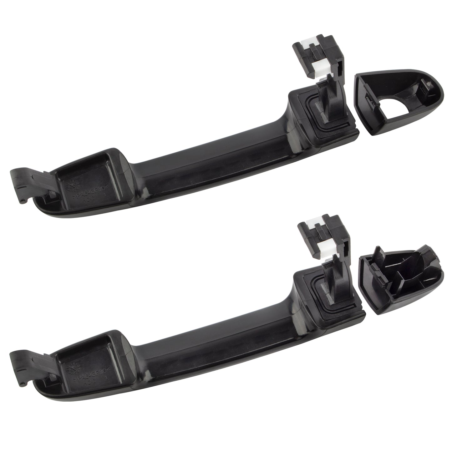 BOXI Set of 4 Front/Rear + Left/Right Outer Exterior Door Handles Fit for Hyundai Elantra 2006-2012 — product photo 6