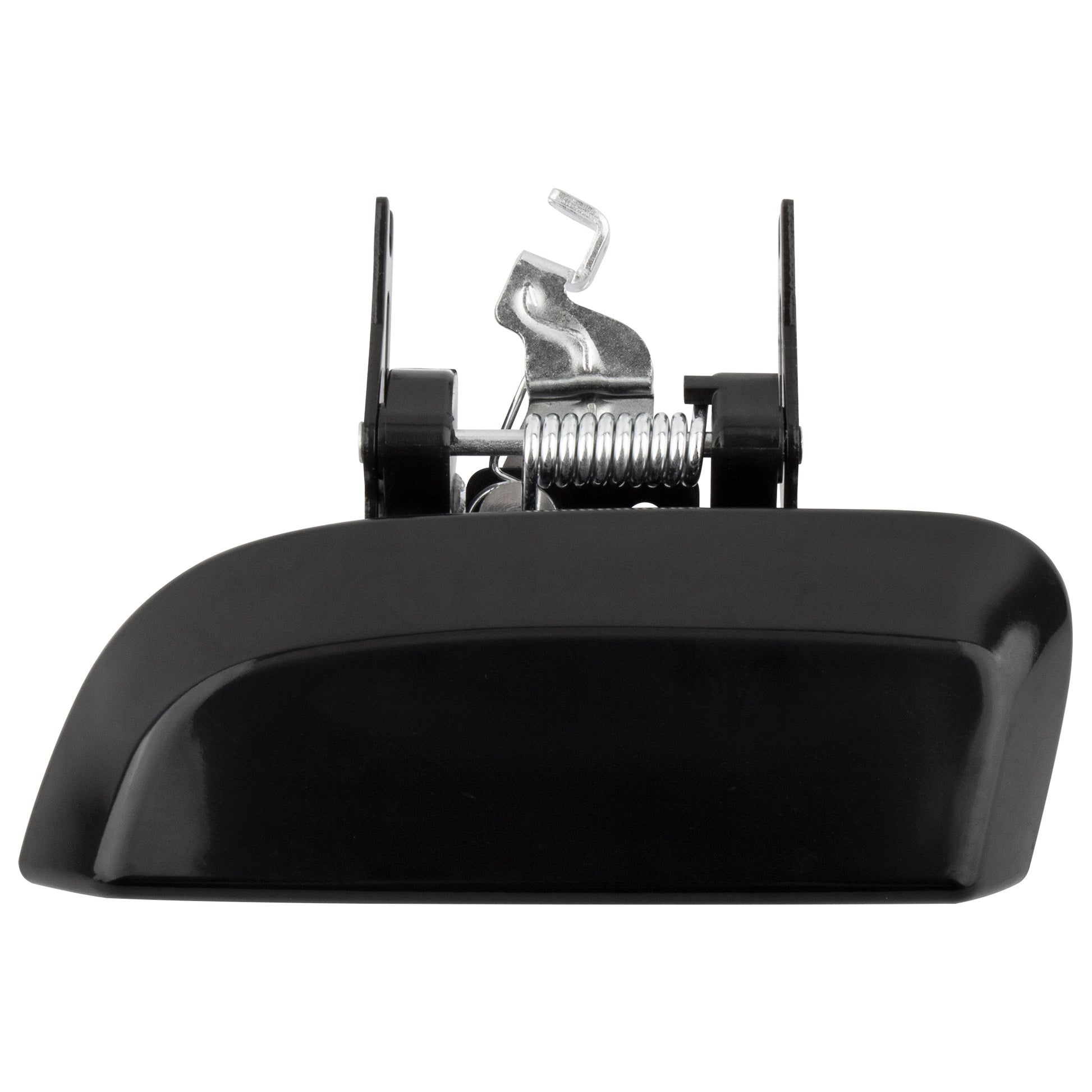 BOXI Smooth Black Rear Right Passenger Side Exterior Outside Door Handle Fits for Nissan Pathfinder