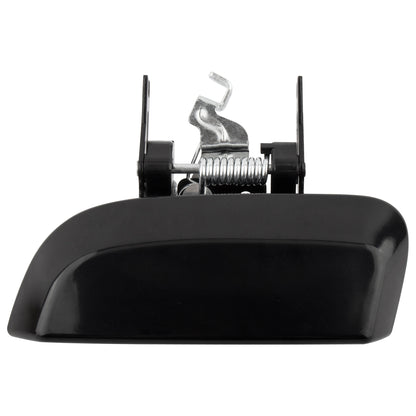 BOXI Smooth Black Rear Right Passenger Side Exterior Outside Door Handle Fits for Nissan Pathfinder