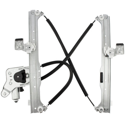 BOXI Rear Left Driver Side Power Window Regulator with Motor for Chevy Suburban & Avalanche 1500