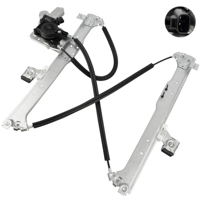 BOXI Rear Left Driver Side Power Window Regulator with Motor for Chevy Suburban & Avalanche 1500 — product photo 2
